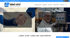 Desktop Screenshot of label-aire.com